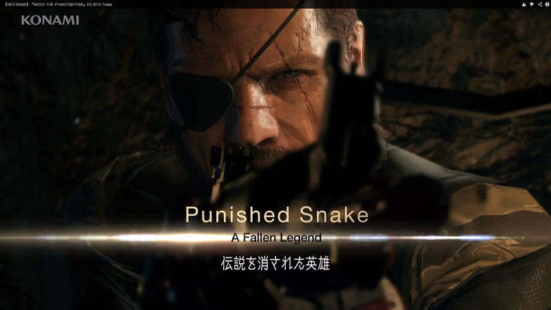 Illustration for article titled 43 things you may have not noticed in the trailer for MGSV: The Phantom Pain